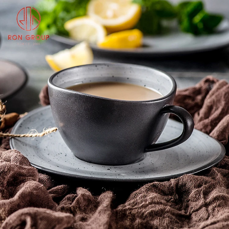 

RON group hot selling arabic ceramic cup set low price tea cup porcelain