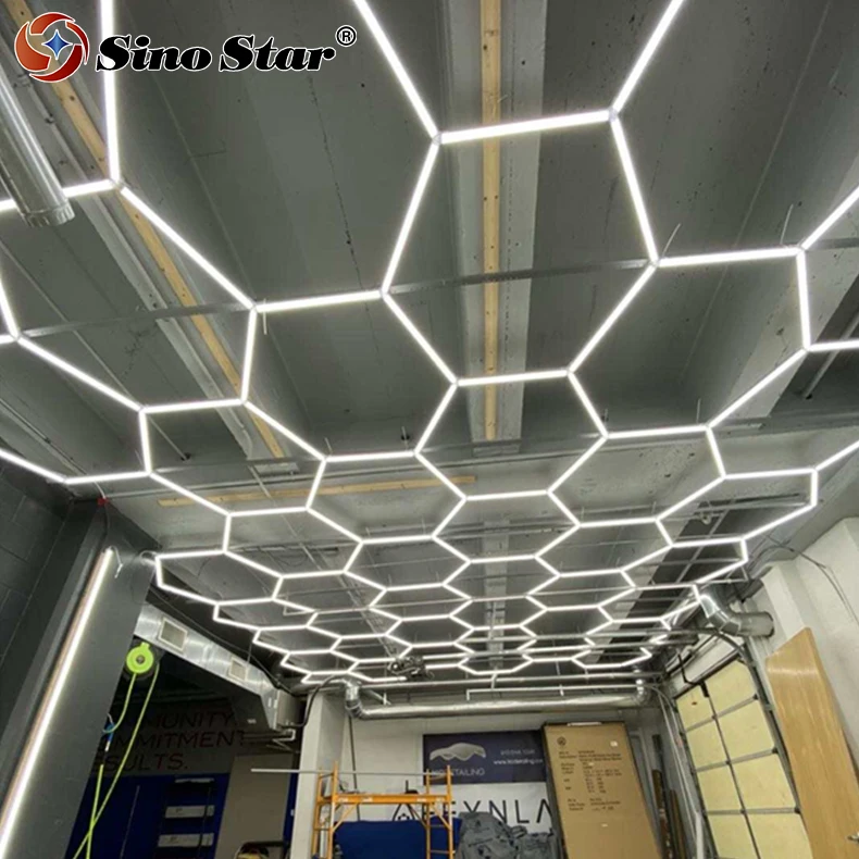 

STC202 Customized design car sticker export to Germany led hexagon light