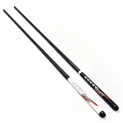 High Quality 3/4 Carbon Fiber Shaft Jump  Cue with 13mm Tip for Sale
