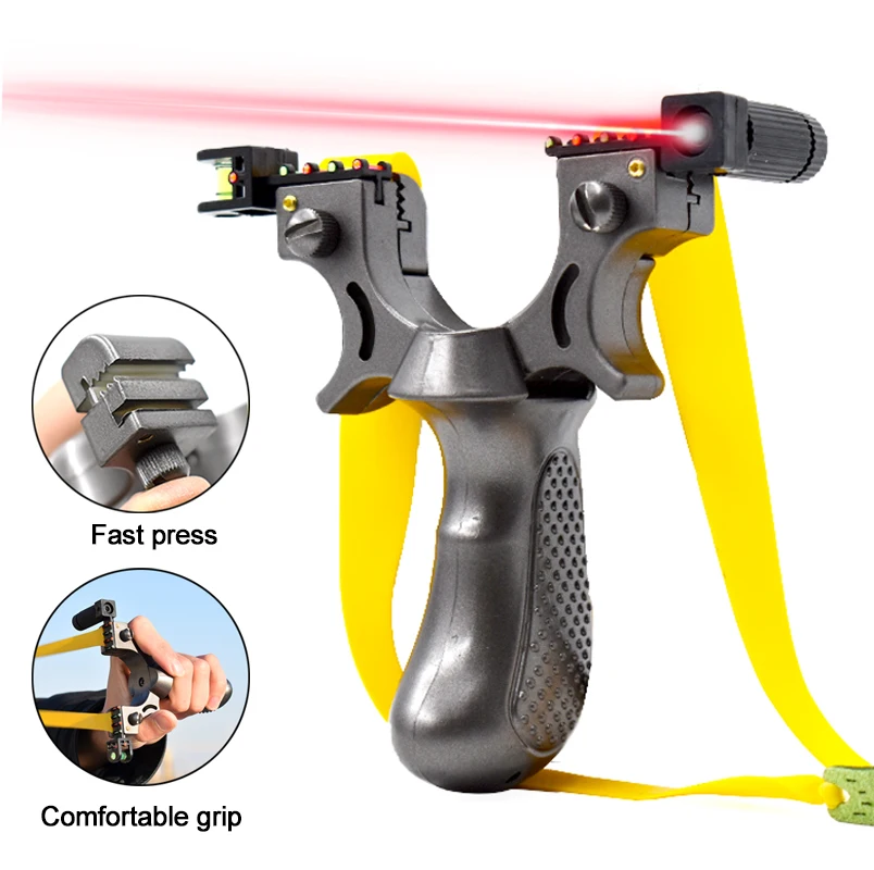 

Hunting Resin Slingshot Shooting Slingshot Using Flat Rubber Band Shooting Toys