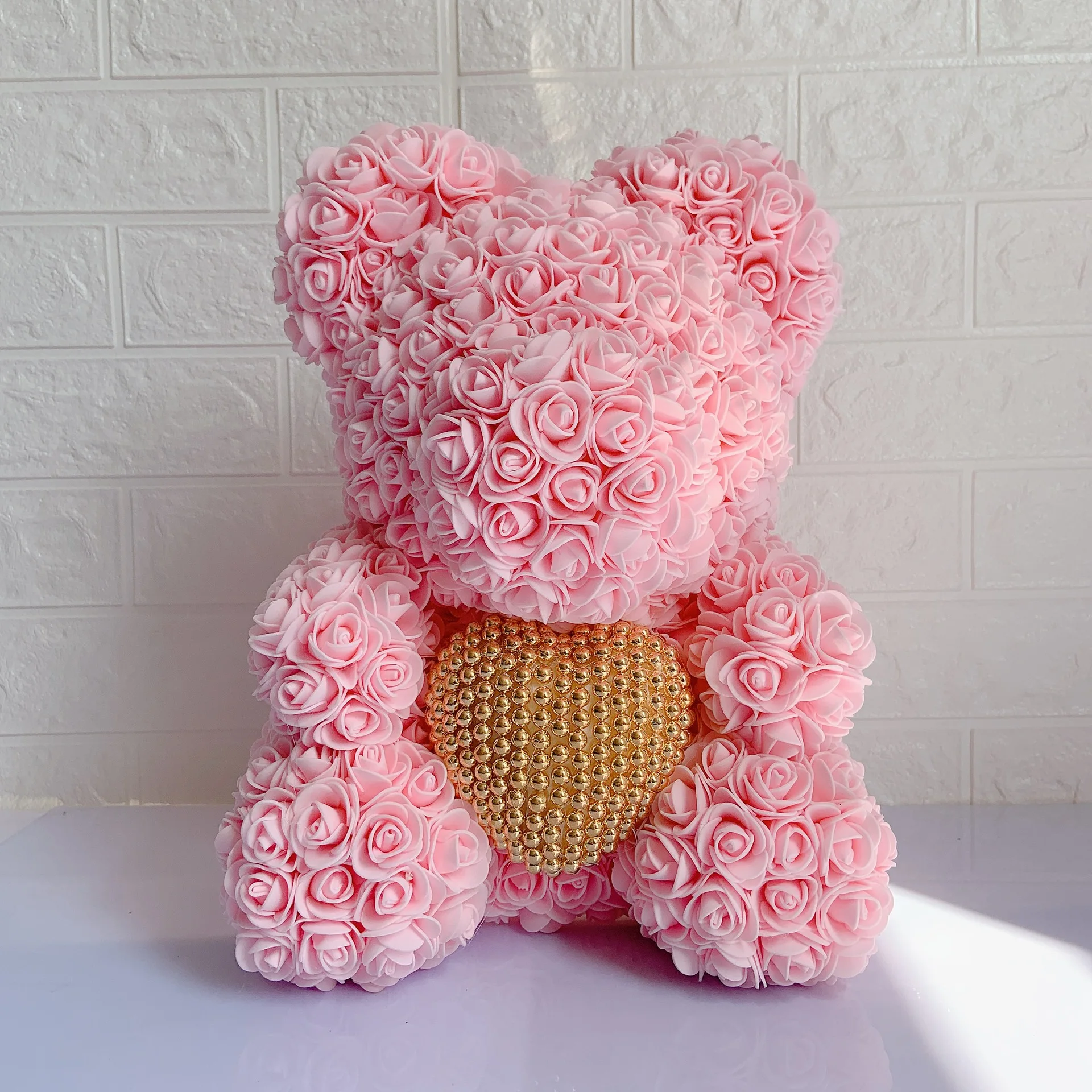 16 inch rose bear