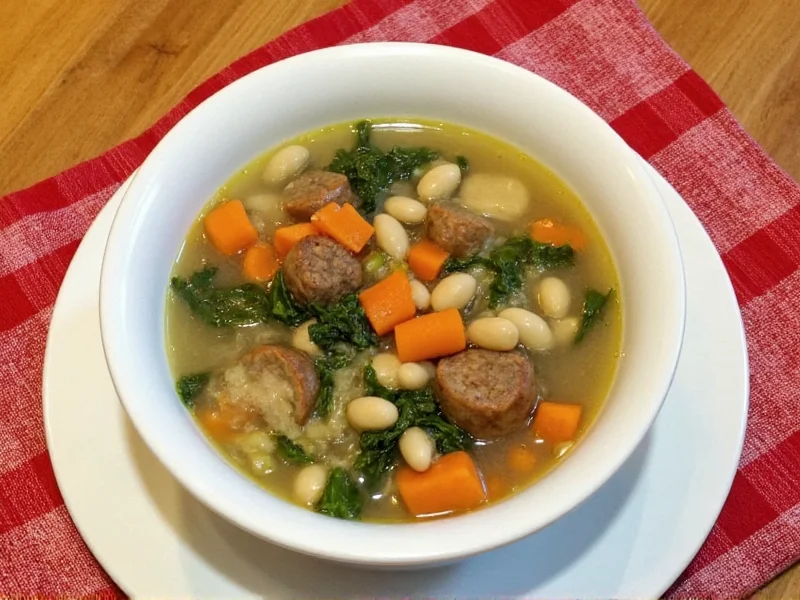 Sausage Kale White Bean Soup Recipe: Hearty & Healthy