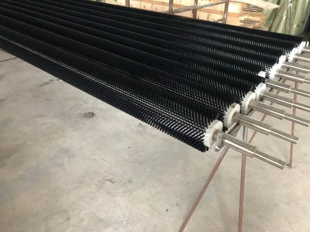 
Industrial Brush Roller TDF Industrial Nylon Conveyor Belt Fruit and Vegetable Cleaning Brush 