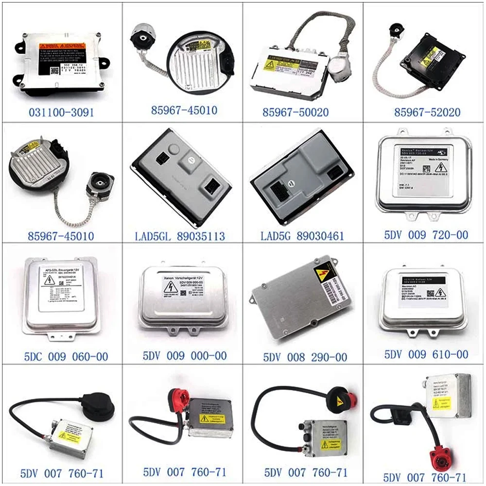 4E0 907 476/ 63 12 6 907 488/ 002 820 23 26/ 5DV 008 290-0012V New OEM HID Xenon Headlight Ballast D2S D2R