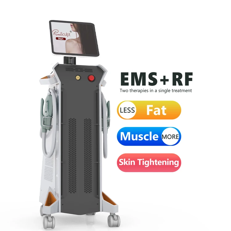 

Renasculpt FE60 5 handle 10 tesla Ems rf weight loss and build muscle emslim neo ems sculpting machine