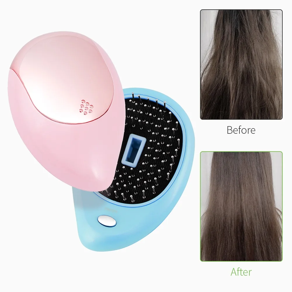 

Portable Electric Ionic Hair Brush Negative Ions Hair Comb Brush Hair Modeling Styling Magic Hairbrush
