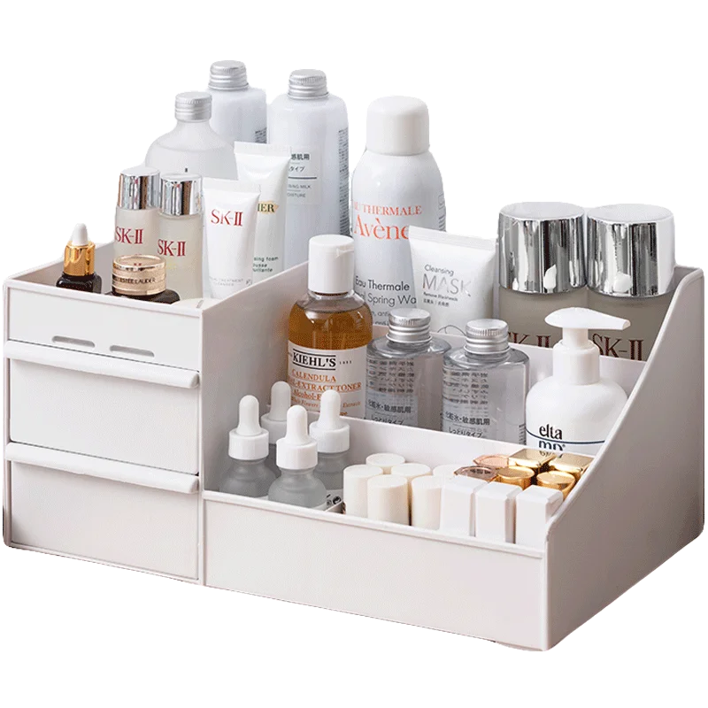 

desktop drawer lipstick skin care Household cosmetics storage plastic makeup box