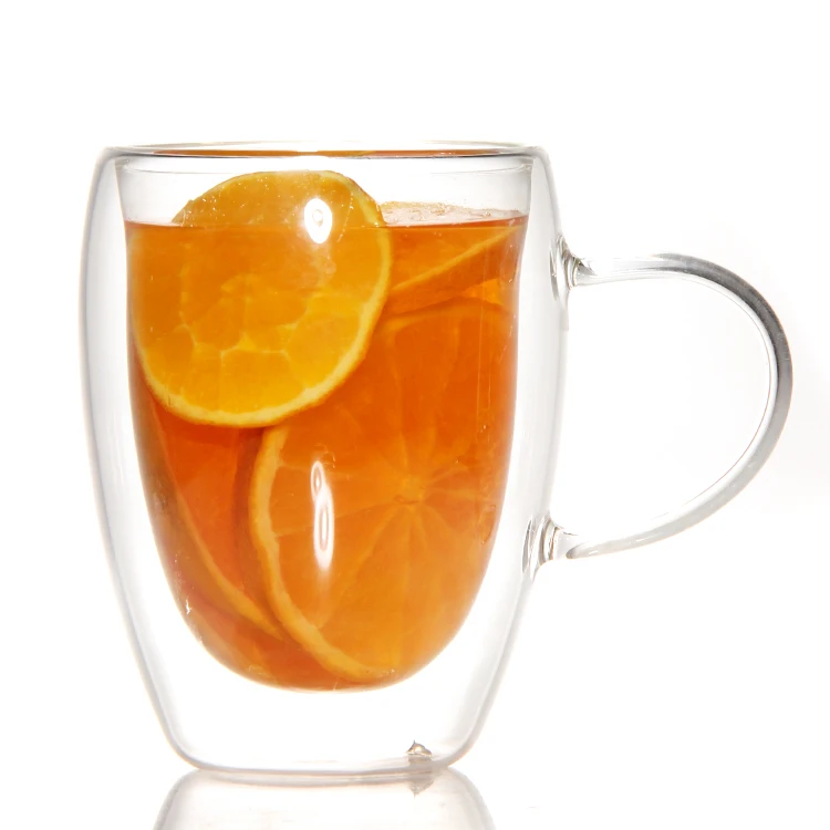 

In Stock 450Ml High Borosilicate Juice Coffee Cup Mug Without Handle