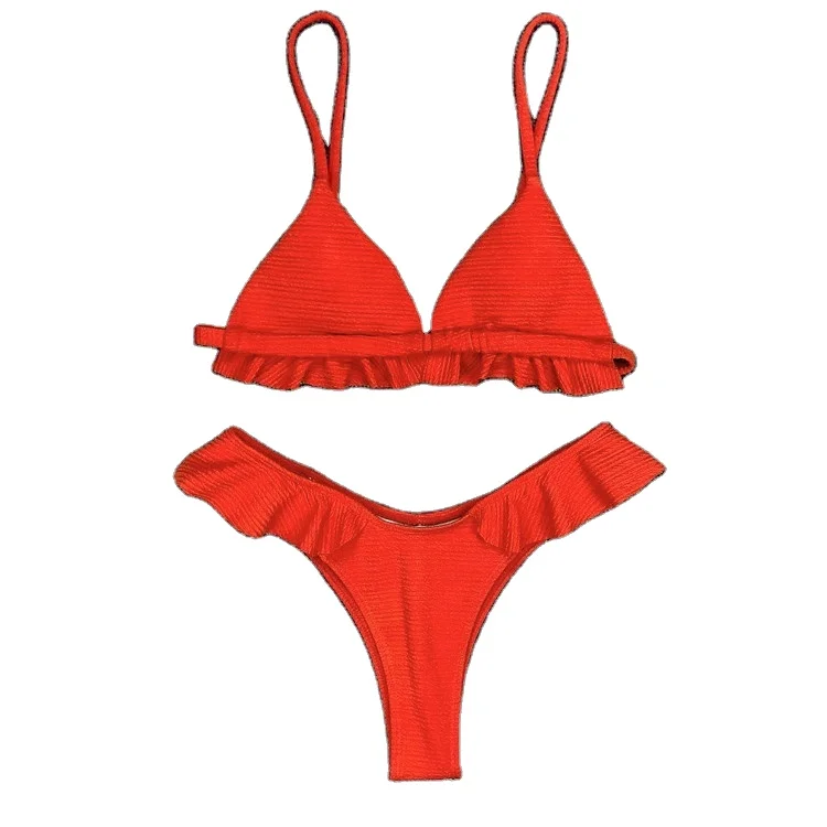 

2019 swimwear women sexy stripr bikini swimsuit CB19023, Picture