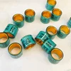 Wholesale Inner dia 8mm Pigeon Ring 12 colors Aluminium core with plastic coat bird foot band