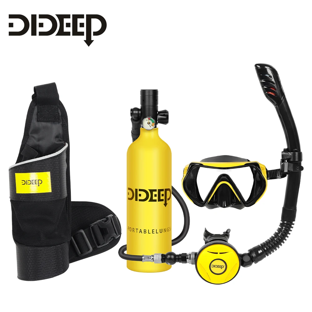 Wholesale High-Pressure 1L Aluminium Lung Tank Scuba Diving Suit Hot Selling Oxygen Scuba Diving Equipment