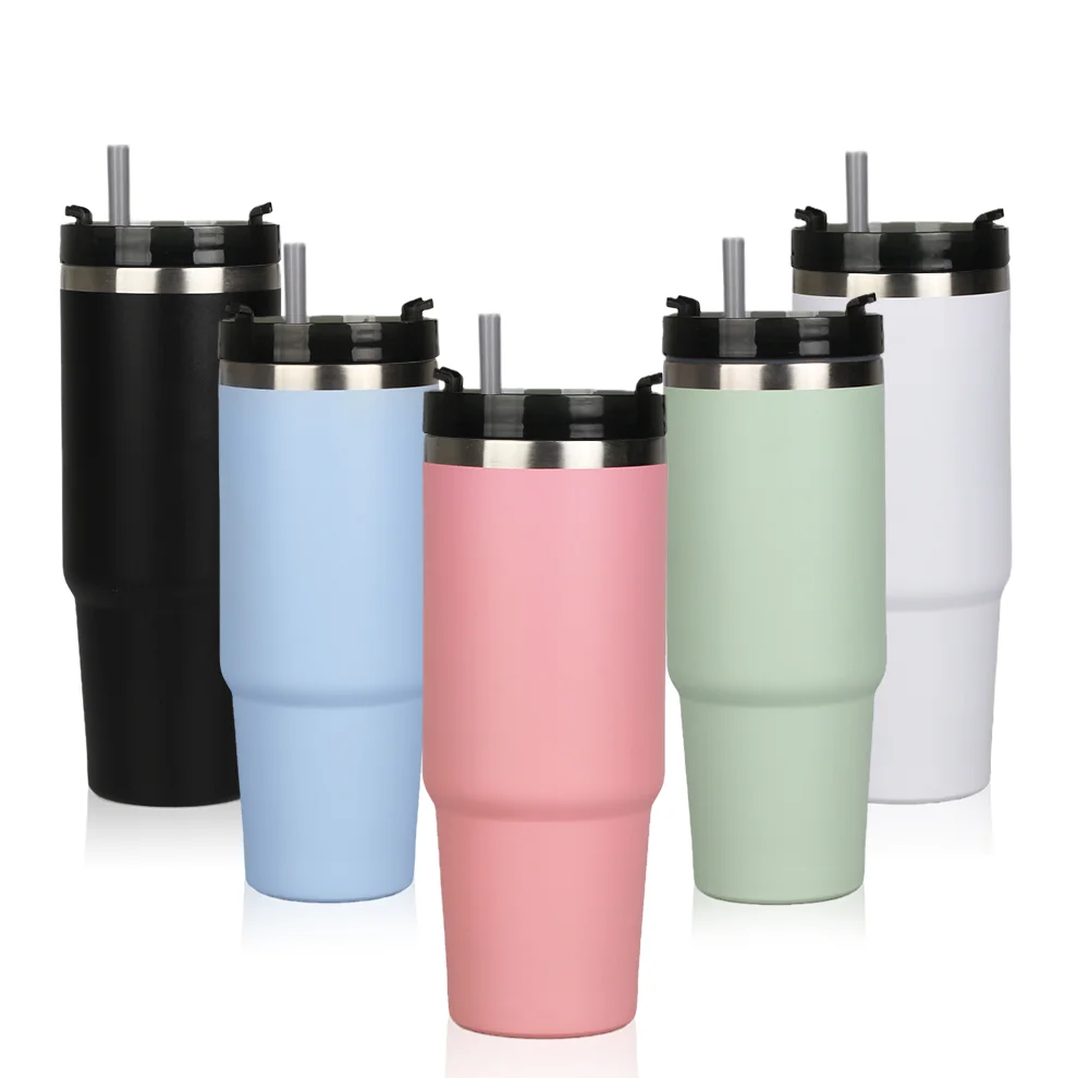 

30oz Stainless Steel Cup Stanly Double Wall Vacuum Insulated Custom Travel Car Mugs Tumblers