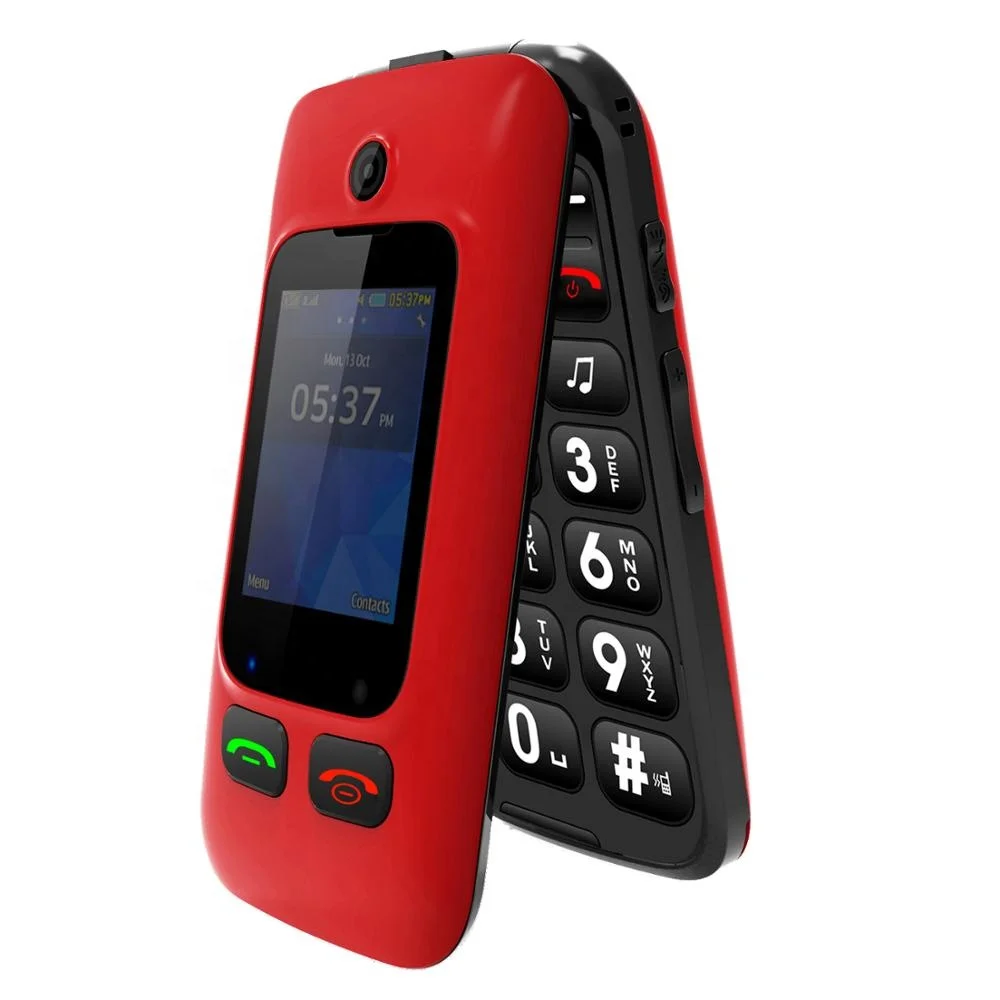 
Intimate design celulares flip dual sim dual screen fold SOS GSM factory cellphones 