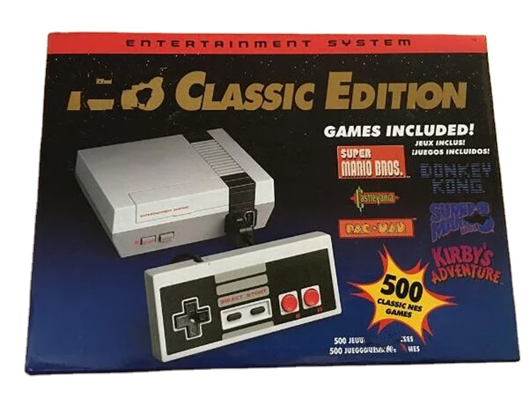 

High quality 500 game console classic game console nostalgic gift game console