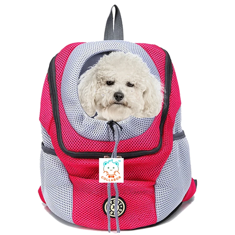 

COLLABOR Travel Smart Pet Backpack Cat Carrying Bag Breathable Cat Litter Pack Bag Outsider Dog Carrier Bag Backpack, Solid