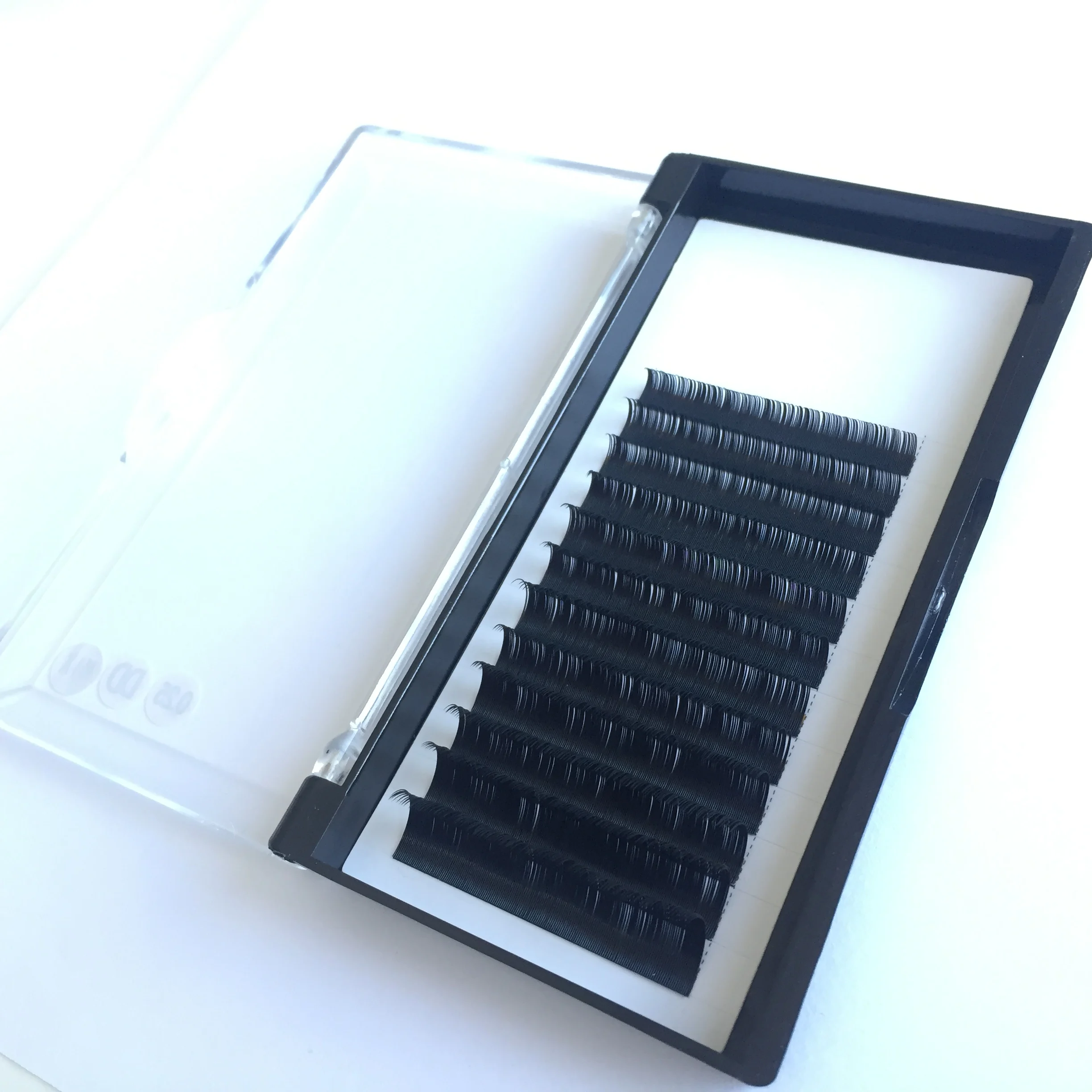 

Wholesale Eyelashes Individual private label Synthetic Individual Eyelash Extension, Natural black