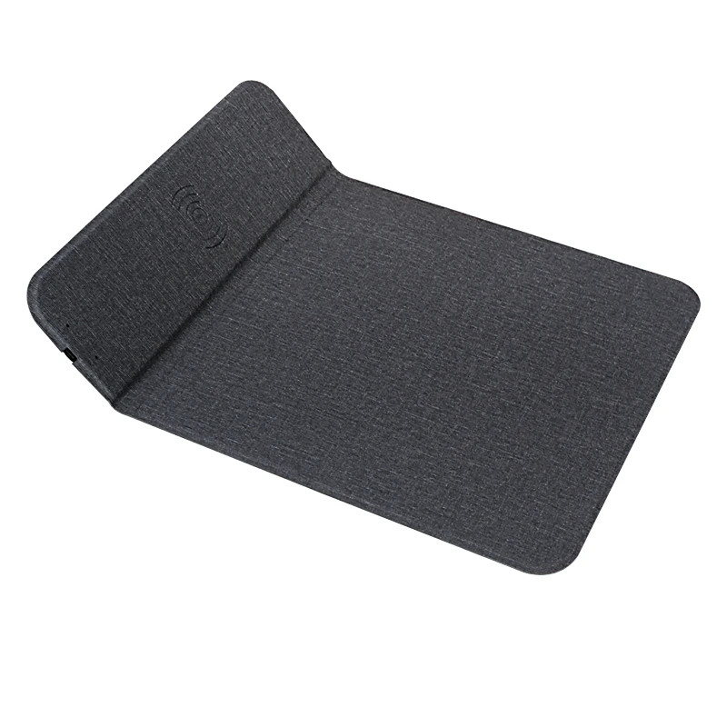 

Newest Wholesale wireless charging mouse pad Wireless Charger pad 10W, Black/blue