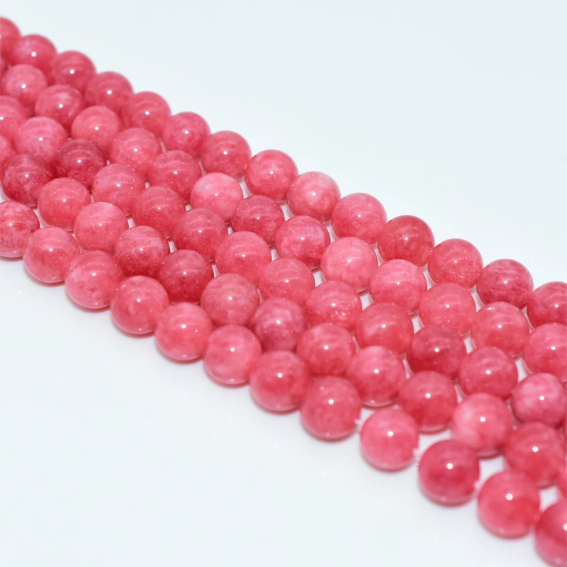 

Trade Insurance 6/8/10mm Competitive Price Dyed Rhodochrosite Loose Beads