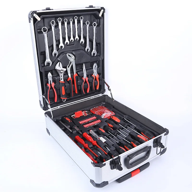 

Quick delivery of stock 499pcs Tools Kit Mechanic Wrench Kids Combo Spanner Screwdriver Wood Work Machine Gardening Tool Set