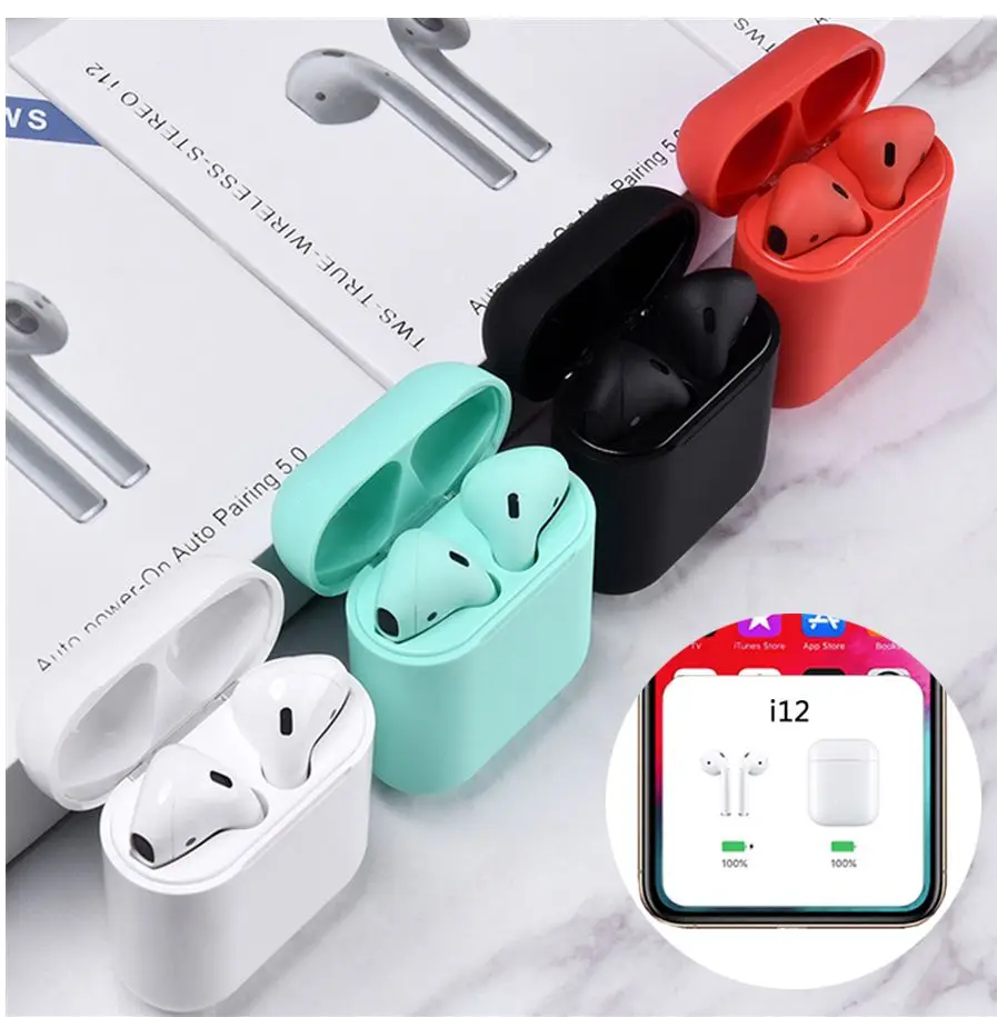 i12 tws wireless earbuds