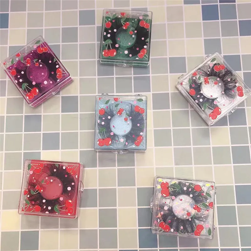 

Wholesale clear square eyelash packaging real mink eyelashes vendor 25mm 3d mink eyelashes lashpackaging