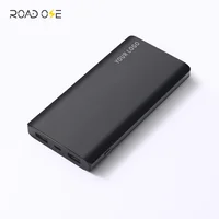 

10000mah Rohs CE Listed Dual USB Output Power Banks Slim Metal Alloy Mobile Phone External Battery Charger Power Bank
