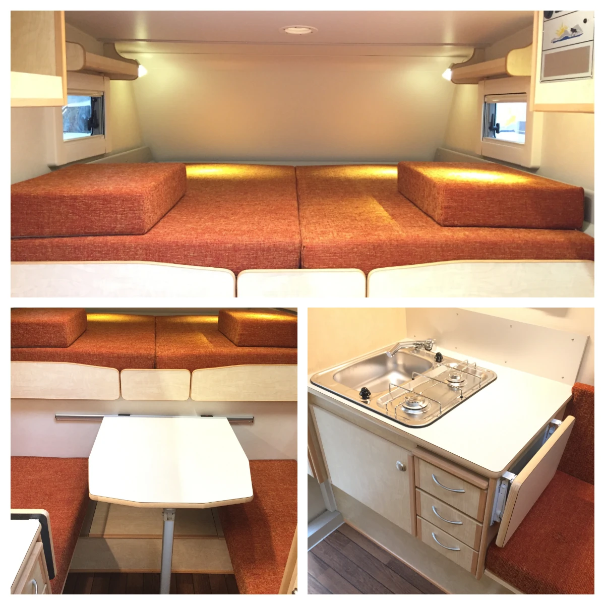 2020 Ecocampor Luxury Demountable Truck Camper With Queen Size Bed For