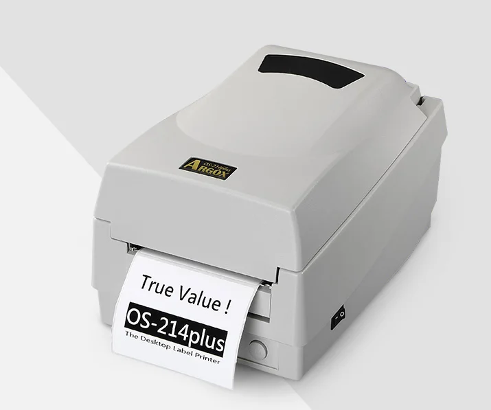 

Original Brand New Argox OS-214plus Barcode Thermal Printer 200DPI, White color