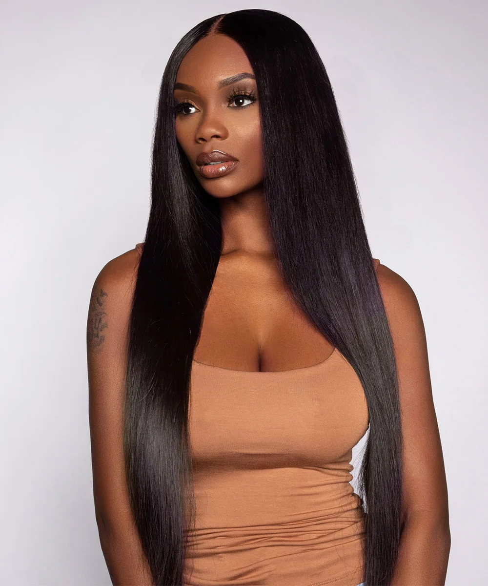 

Last 1 year easy to install virgin human hair wigs 100%