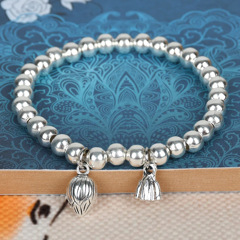 

new high quality Charm Female Silver Stainless Steel luxury alloy Adjustable Bracelets women for travel