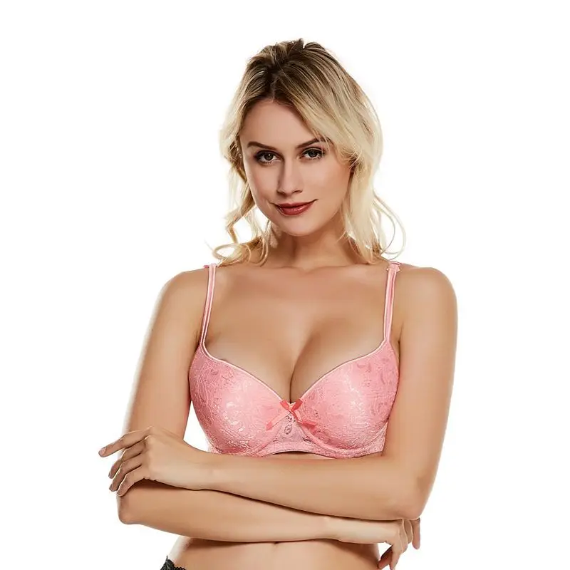 

Wholesale Female Comfortable Top Big Cup Size Wear Side Breathabl Pushup Women Breasted Fat Plus Size 40 Size Bra, Customized color