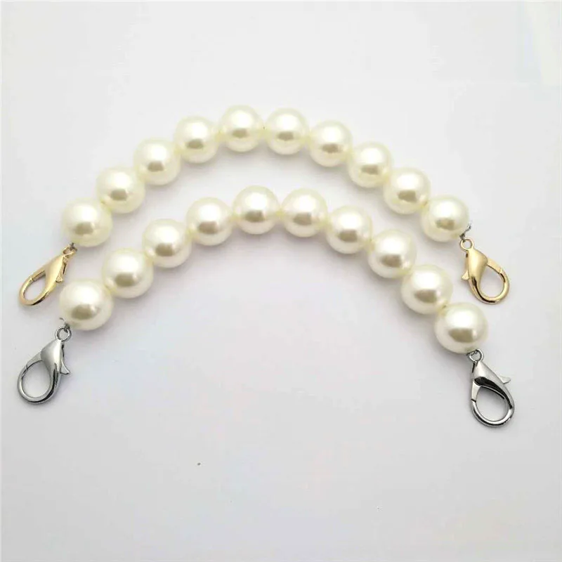 

Amazon top selling fashion DIY Pearl bag chain Pearl handle, As picture