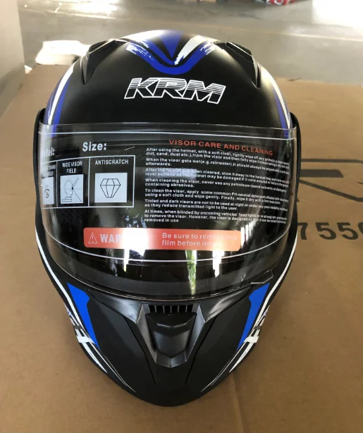 
Double Visor Flip Up Helmet 