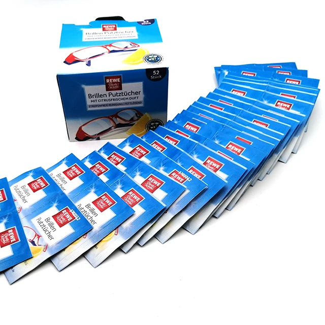 

Wholesale Clean Cloth For Computer Screen Disposable One-time Eyeglass Sunglasses