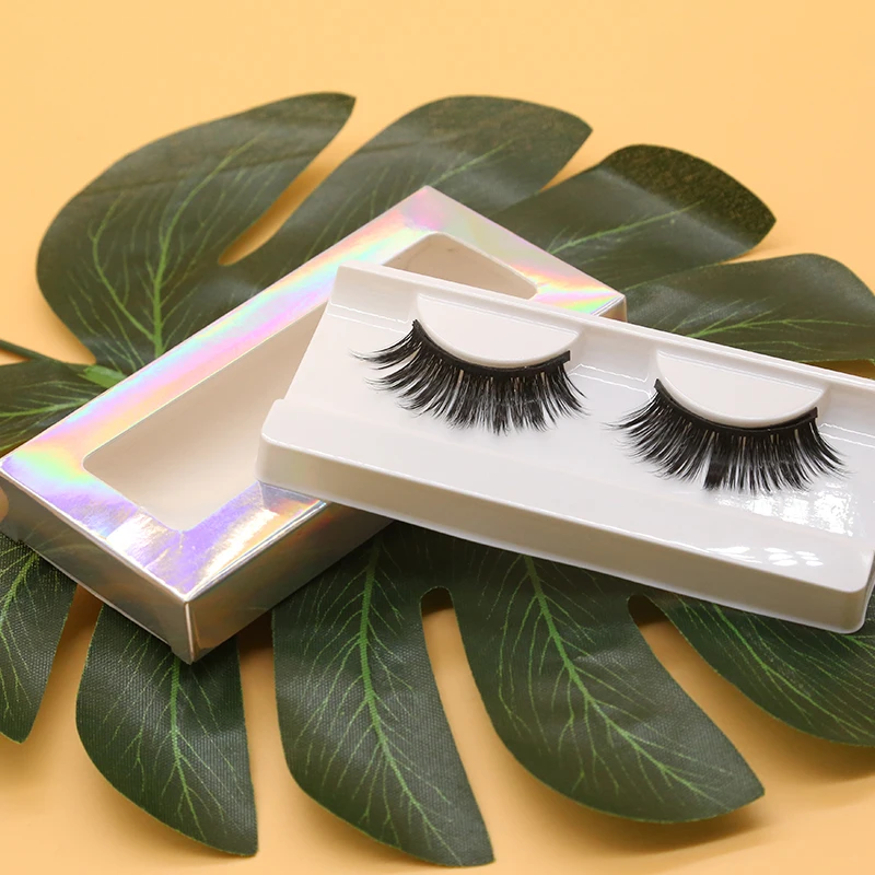 

New arrival natural false eyelashes eyelashes siberian mink custom lash packaging 3d faux siberian mink eyelashh