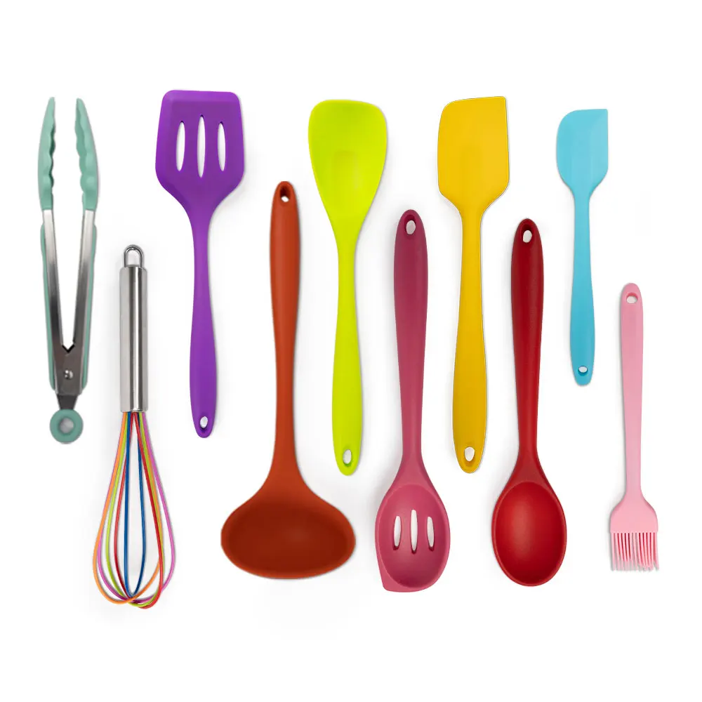 

Colorful cheap kitchen cooking tools utensils set manufacturers, Customized color