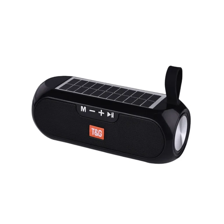 

TG182 speaker mic solar energy charging outdoor portable plug-in card TWS couplet wireless speaker