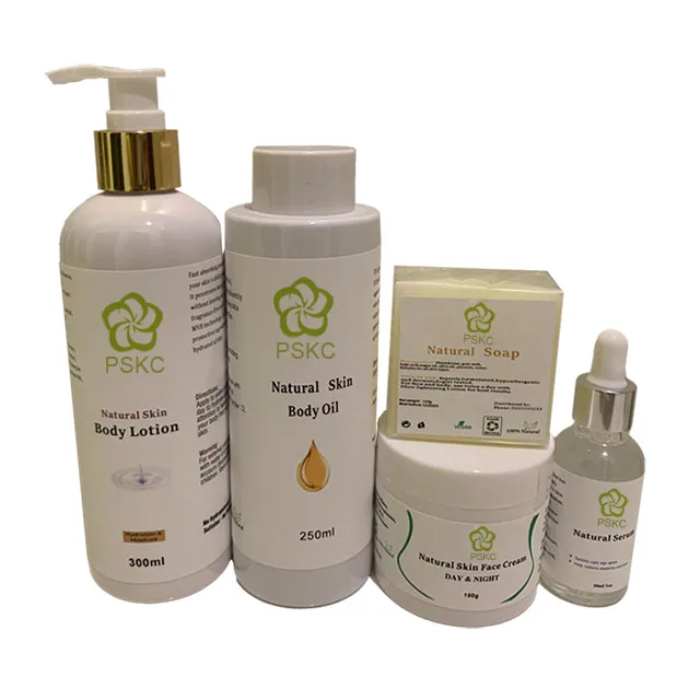 

Private Label natural whitening set for black skin Moisturizing Nourishing lightening, Milk white