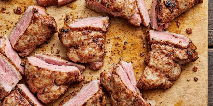 Pork chops with smoky paprika and maple rub