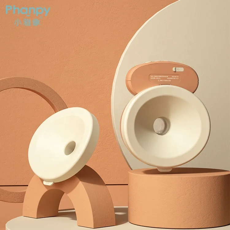 

PH740670 Hospital Grade Rechargeable Eletric Breast Pump Wearable Hands-Free Phanpy Breast Pumps, Orange, green, customized