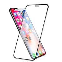 

9H Silk Print Full Cover Phone Tempered Glass Screen Protector for iPhone 11 Pro Max XS Max XR