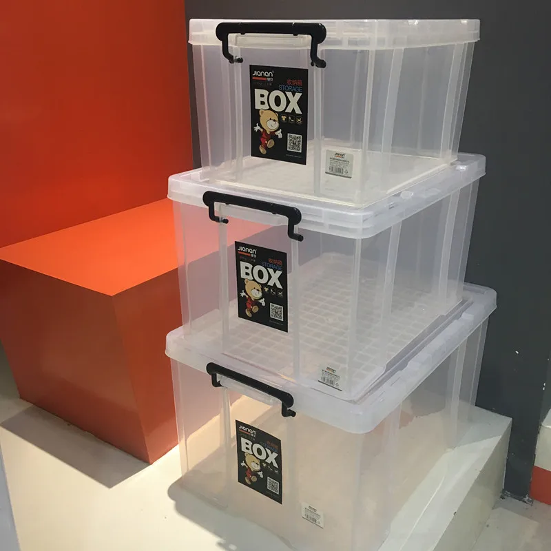 Really Heavy Duty ! Clear Hard Plastic Storage Box,High Quality Buy