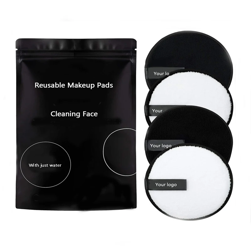 

4PCS Makeup Remover Cotton Pads Magic Microfiber Makeup Remover Pads Set