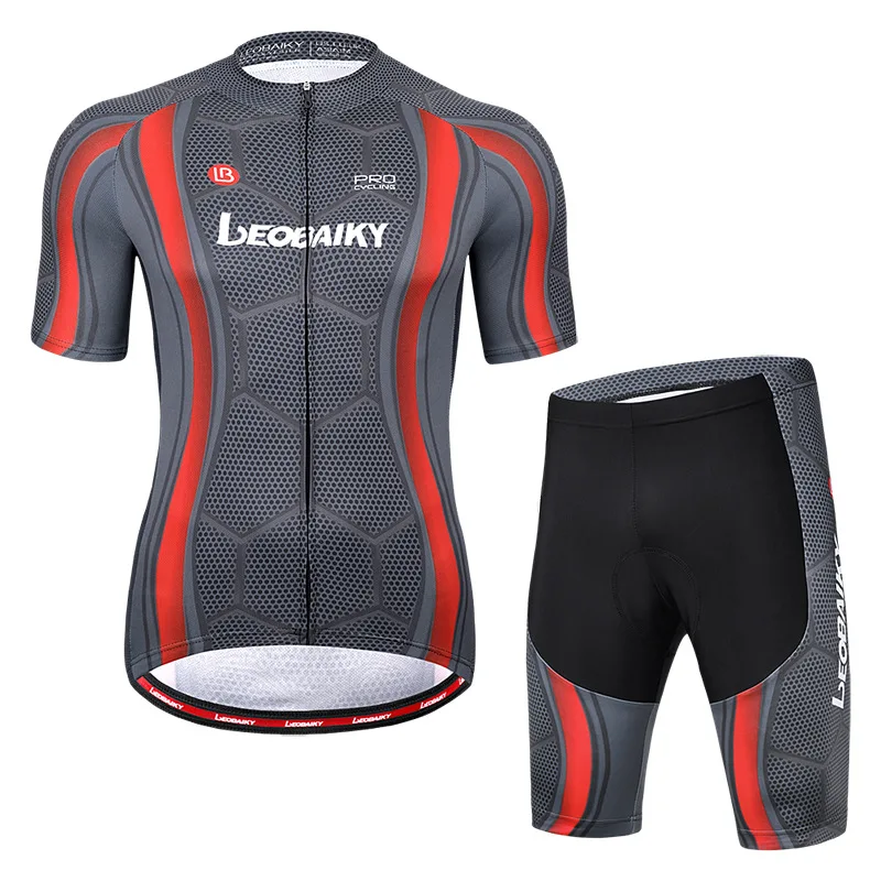 

Summer Cycling Jersey Set Men Breathable Mtb Bicycle Clothing Mountain Bike Wear Clothes Maillot Ropa Ciclismo Cycle Dress Man