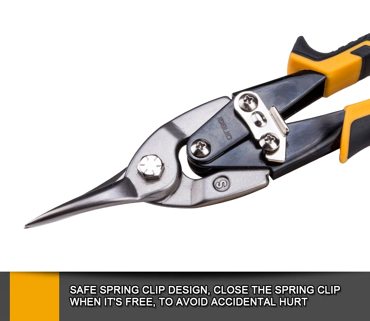 Dingqi Aviation Tin Snip Scissors For Cutting Steel Cr-v Material ...