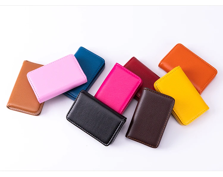 

Factory wholesale high quality business credit card holders for gift set, Colors