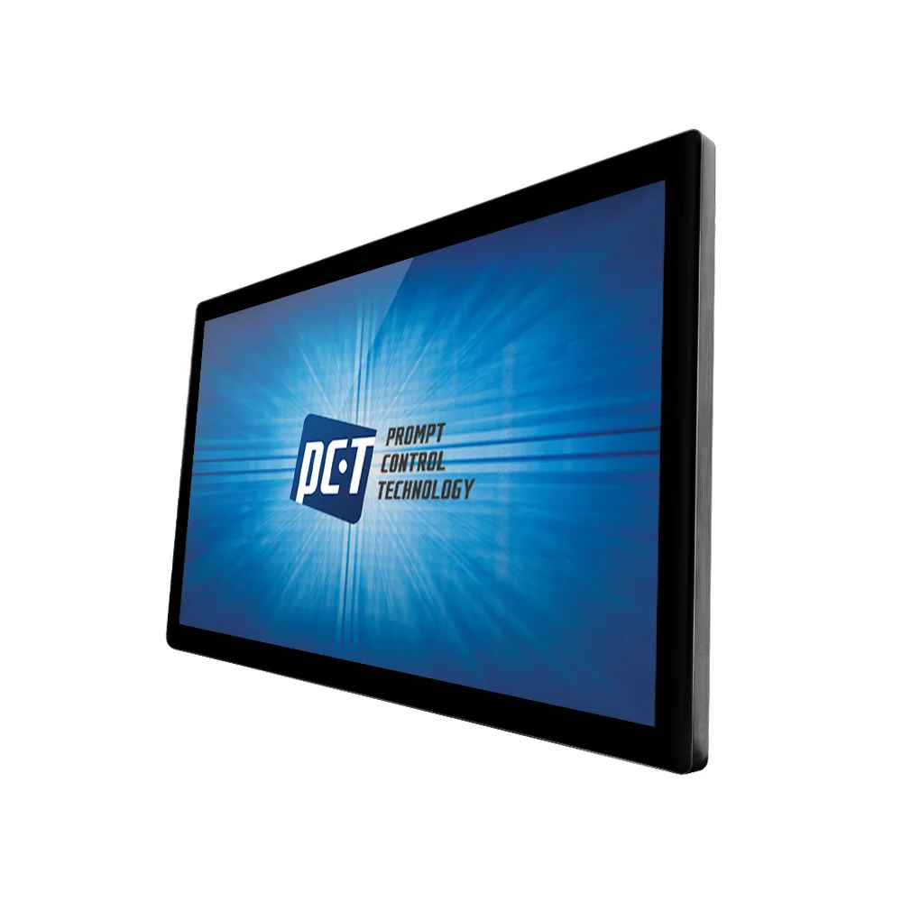 

PCT Full HD 27 inch PCAP 10 points touch capacitive touchscreen open frame monitor, Silver