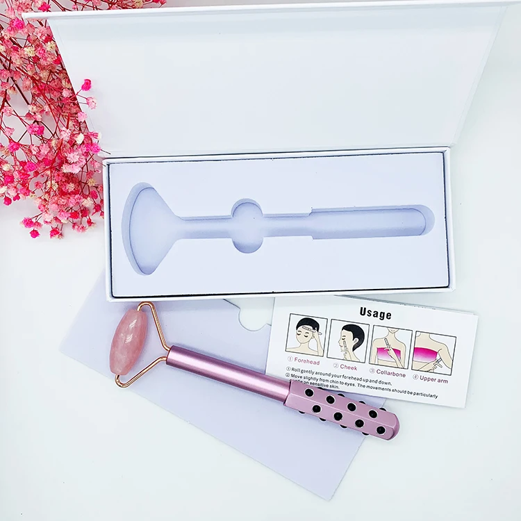 

hot selling products 2020 beauty equipment uplift face massager face slimming jade roller beauty bar
