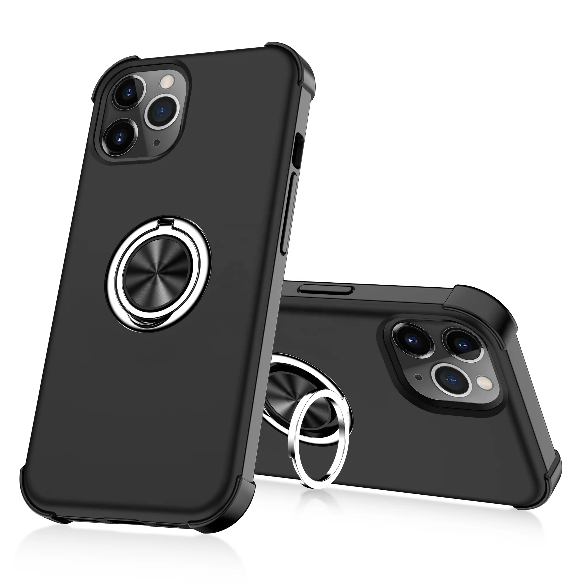 

Weview New Anti-Fall 360 Ring Holder Back Cover Phones cover with 4 corner for iphone 13, 7 colors for option