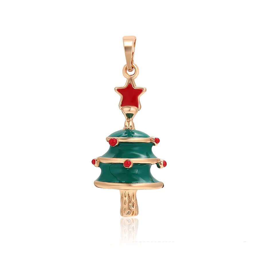 

35667 xuping 18k gold plated Christmas tree new style fashion pendant